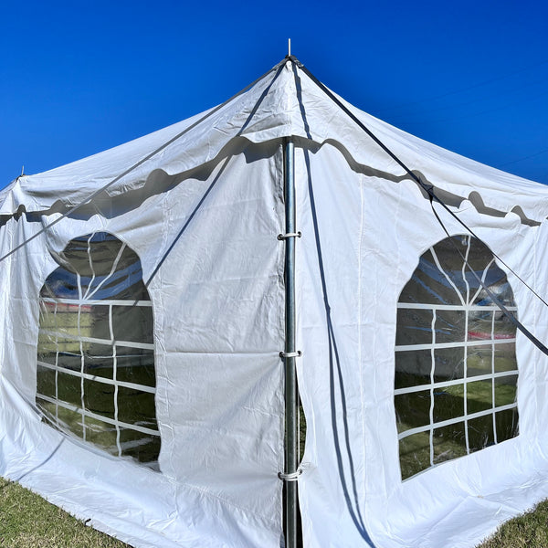 Camping Tent 20x20 Pole Tent For Sale Fire Retardant (FR) PVC Pole