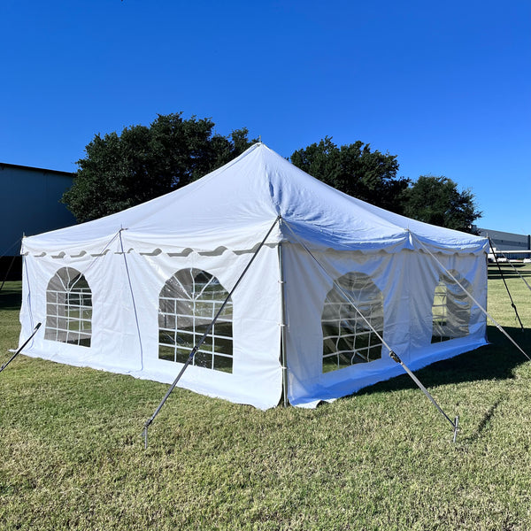 tam☆ れんげ白20 20' X 20' Frame Tent - Sunshine Party & Event Rental EAST LIVERPOOL OH