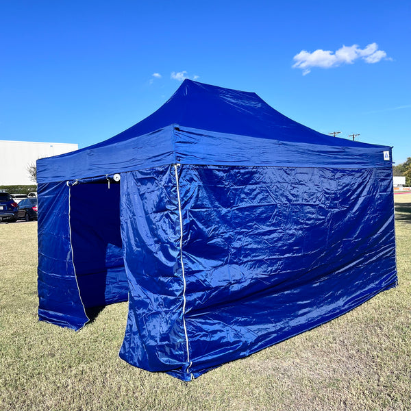 popup tarp DS Model 10'x15' Navy Blue