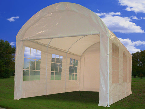 PE Party Tent 20'x10' (Dome) - White
