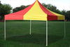 F Model 10'x10' Red Yellow - Pop Up Tent Pro