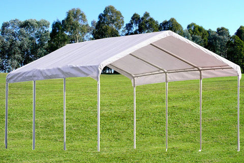 PE Carport - Two Sizes Available - 18'x20',18'x27'