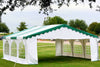 Budget PVC Party Tent 20'x20' - Blue, Green, Red, Sand, Yellow