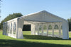 Budget PE Party Tent 40'x16' with Waterproof Top