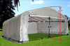 Carport 20'x22' Grey/White