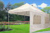 FW Model 10'x20' White - Pop Up Tent Pro with Window Walls