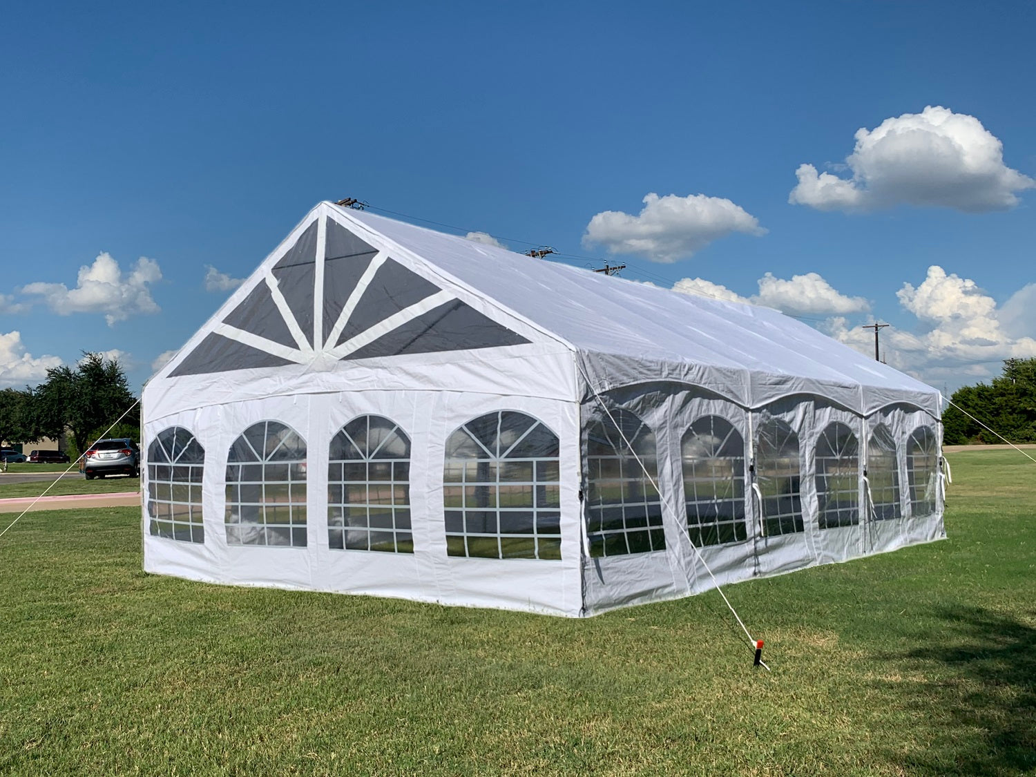 outside tents for parties