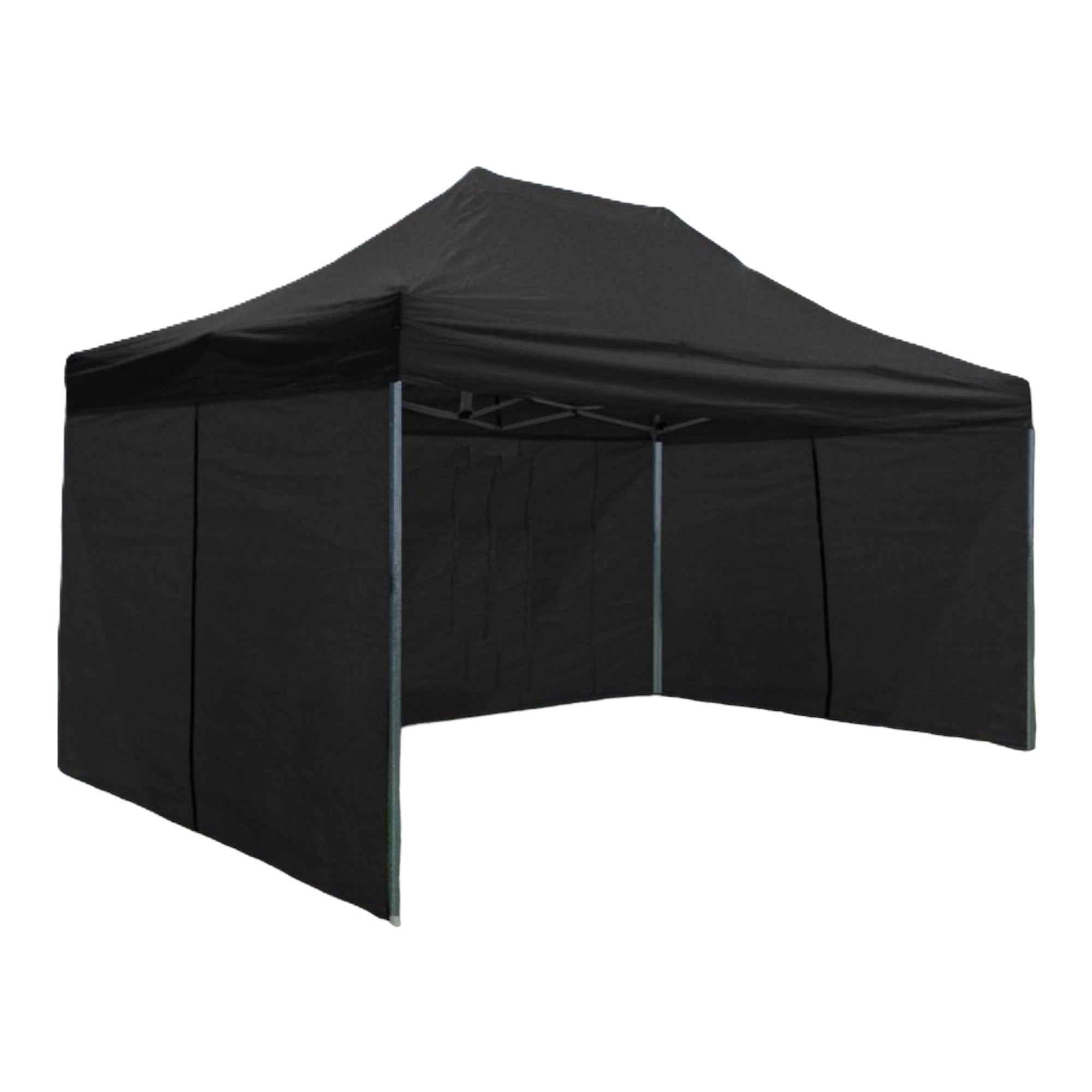 DS Model 10'x15' Black - Pop Up Tent Canopy Shelter Shade