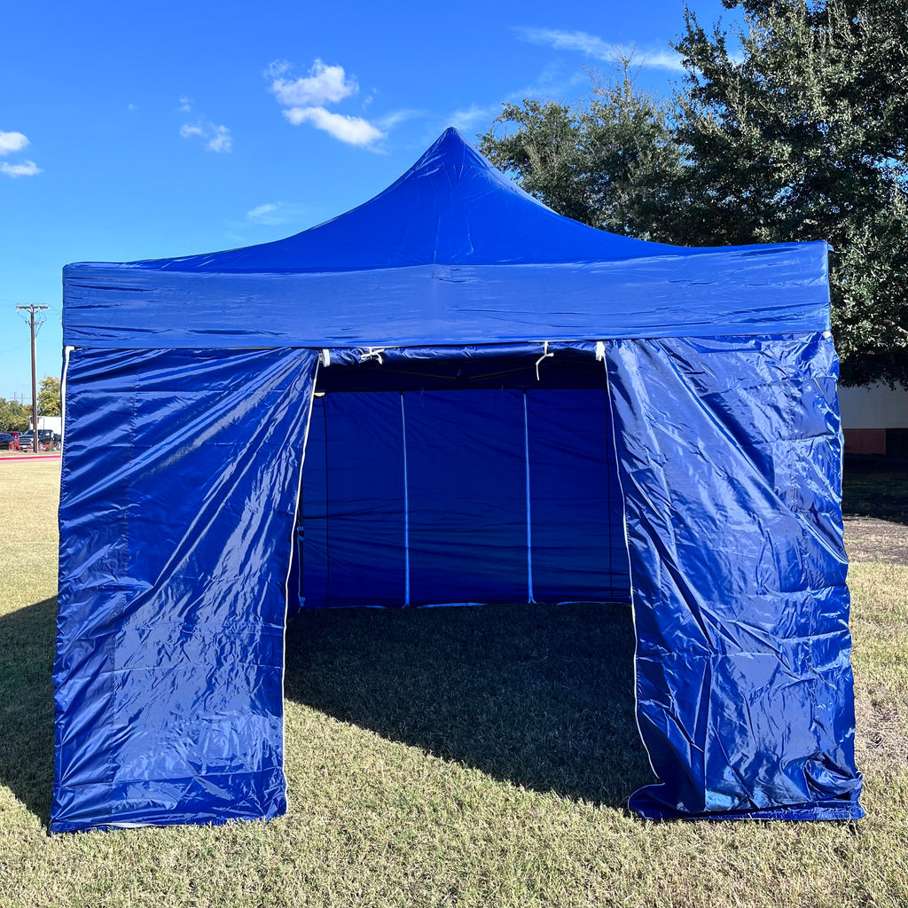 pop up tent storage DS Model 10'x15' Navy Blue