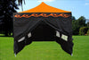 F Model 10'x20' Orange Flame - Pop Up Tent Pro