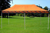 F Model 10'x20' Orange Flame - Pop Up Tent Pro