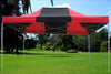 F Model 10'x15' Black Red - Pop Up Tent  Pro