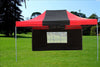 F Model 10'x15' Black Red - Pop Up Tent  Pro