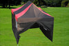 F Model 10'x15' Black Red - Pop Up Tent  Pro
