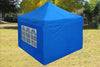 F Model 10'x10' Blue - Pop Up Tent Pro