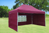 F Model 10'x15' Maroon - Pop Up Tent Pro