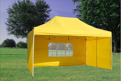 F Model 10'x15' Yellow - Pop Up Tent Pro