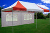 F Model 10'x20' Red White - Pop Up Tent Pro