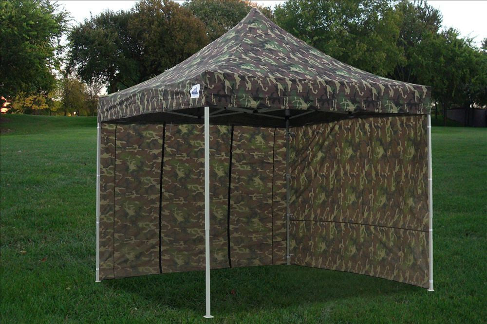 Camouflage 10'x10' Pop Up Tent Custom Display Tents. Free shipping