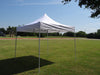 F Model 10'x10' White - Fire Retardant Pop Up Tent Pro