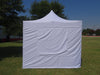 F Model 10'x10' White - Fire Retardant Pop Up Tent Pro