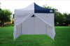 F Model 10'x10' Navy Blue/White - Pop Up Tent Pro