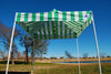 F Model 10'x10' Green Stripe - Pop Up Tent Pro