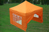 F Model 10'x10' Orange - Pop Up Tent Pro