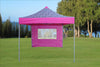 F Model 10'x10' Pink Zebra - Pop Up Tent Pro