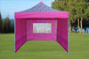 F Model 10'x10' Pink Zebra - Pop Up Tent Pro