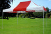 F Model 10'x15' Red White - Pop Up Tent  Pro