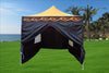 F Model 10'x15' Orange Flame - Pop Up Tent  Pro