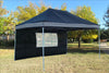 F Model 10'x15' Black Checker - Pop Up Tent  Pro