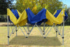 F Model 10'x15' Blue Yellow - Pop Up Tent Pro