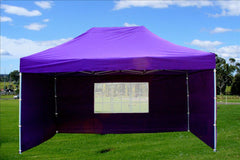 F Model 10'x15' Purple - Pop Up Tent Pro