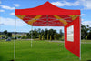 F Model 10'x15' Red Yellow - Pop Up Tent Pro