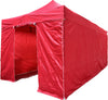 FS Model 10'x20' Red - Pop Up Tent Pro with Solid Walls