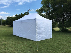 FS Model 10'x20' White - Pop Up Tent Pro with Solid Walls