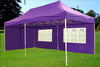 F Model 10'x20' Purple - Pop Up Tent Pro