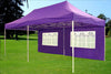 F Model 10'x20' Purple - Pop Up Tent Pro