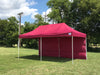 FS Model 10'x20' Maroon - Pop Up Tent Pro with Solid Walls