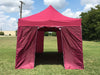 FS Model 10'x20' Maroon - Pop Up Tent Pro with Solid Walls