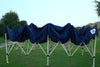 F Model 10'x20' Navy Blue - Pop Up Tent Pro