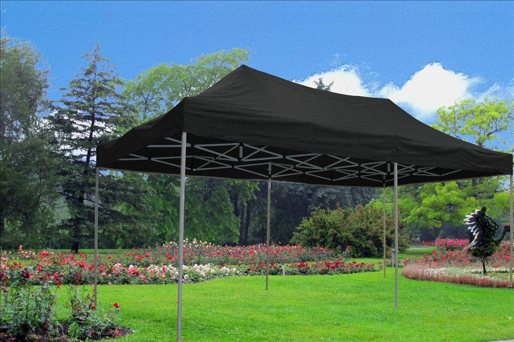 fresh and black pop up tent Black 10'x20' Pop Up Tent Pop Up Shade EZ up Style Tents