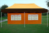 F Model 10'x20' Black Orange - Pop Up Tent Pro