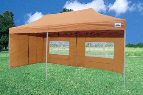 F Model 10'x20' Burnt Orange - Pop Up Tent Pro