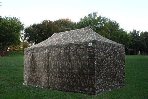 F Model 10'x20' Camouflage - Pop Up Tent Pro