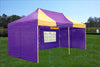 F Model 10'x20' Purple Yellow - Pop Up Tent Pro
