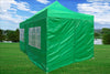 F Model 10'x20' Green Yellow - Pop Up Tent Pro