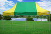 F Model 10'x20' Green Yellow - Pop Up Tent Pro